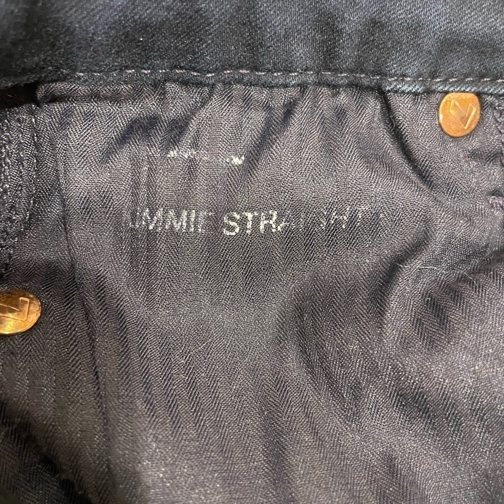7 for all Mankind Kimmie Straight Dark Wash Jeans - Picture 9 of 9